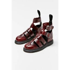 Dr Martens Geraldo Brando Brown Gladiator Sandal M6 W7 (runs LARGE)